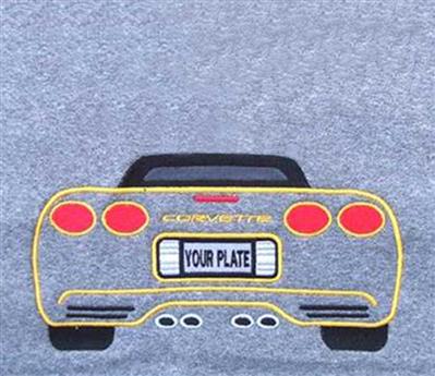 98-04 Sweatshirt Rear End Convertible Outline Design (ND)