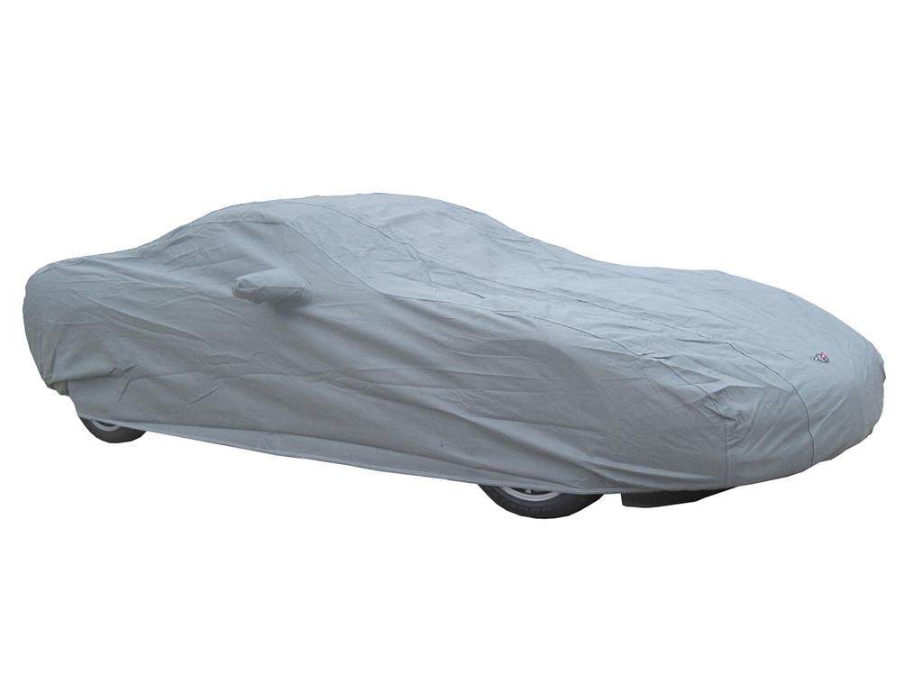 97-04 Car Cover Triguard Gray Embroidered C5 Front Rear Logos