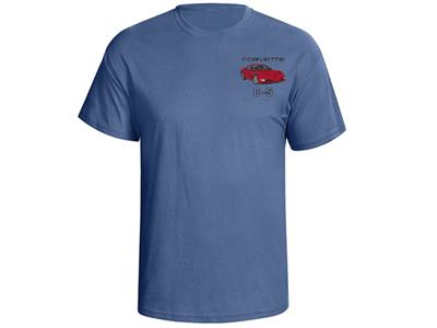 97-04 T-shirt - Blue With Your Exterior And Interior Coupe Colors