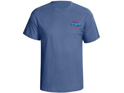 97-04 T-shirt - Blue With Your Exterior And Interior Convertible Colors