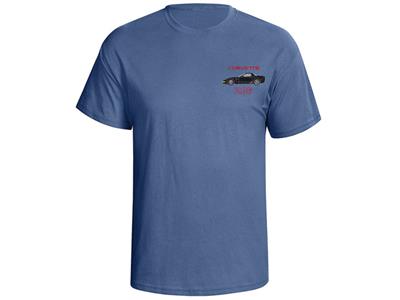 01-04 T-shirt - Blue With Your Exterior And Interior Z06 Colors