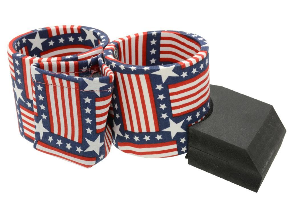97-04 Cup Holder - Plug And Chug - Dual Cups- Red / White / Blue