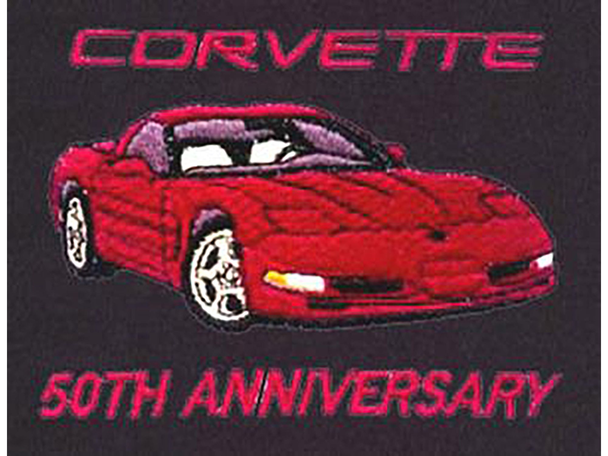 03 T-shirt - Black With 50th Anniversary Coupe