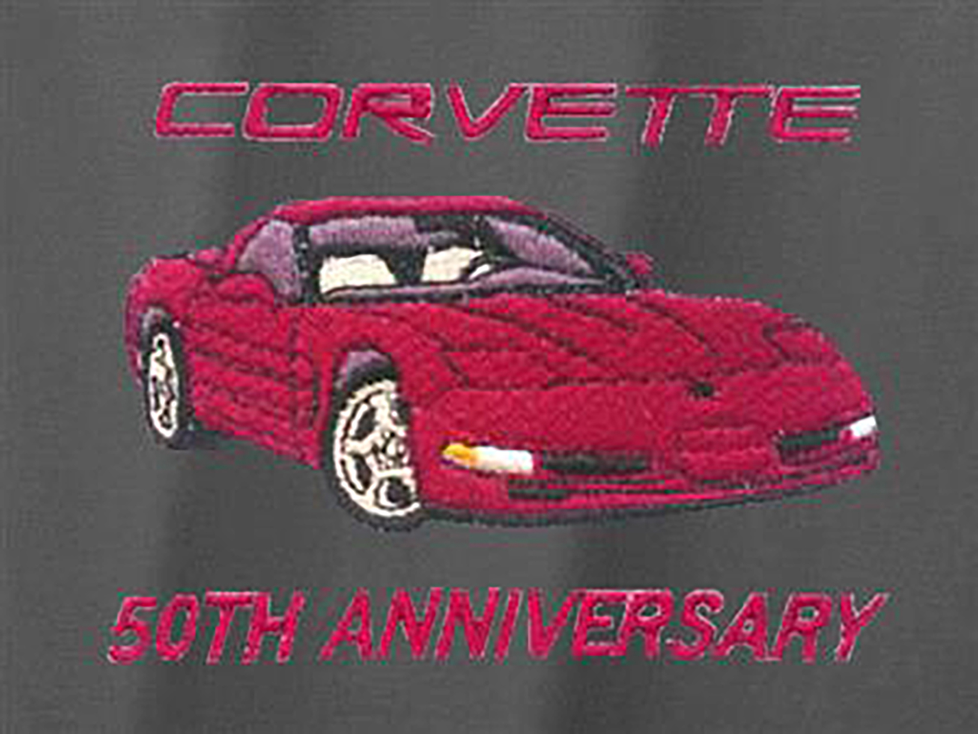 03 T-shirt - Gray With 50th Anniversary Coupe