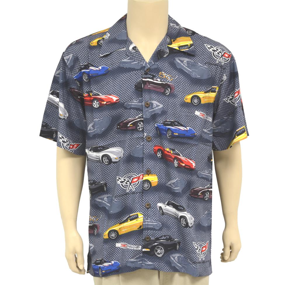 Camp Shirt - C5 Cars - By David Carey *Clearance*