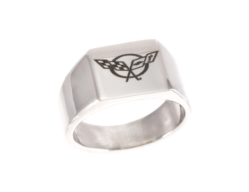 C5 Stainless Steel Flat Top Ring *Discontinued*