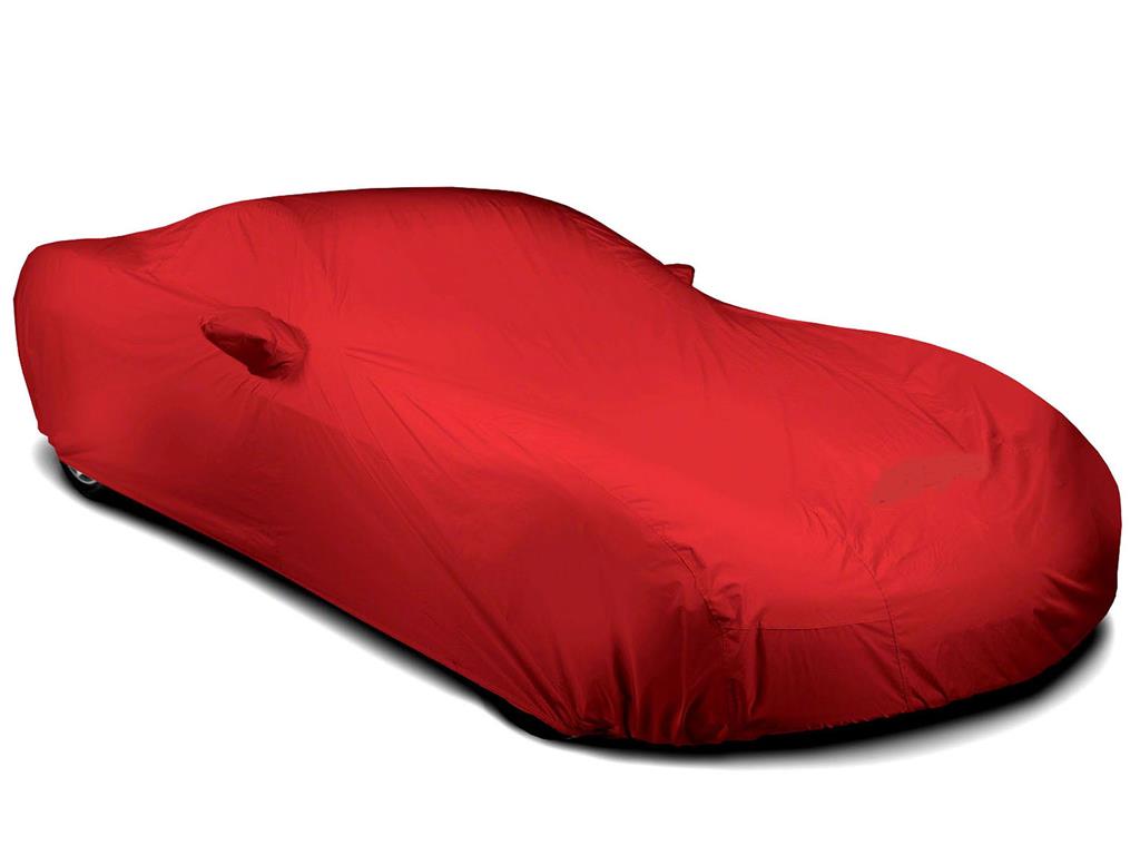 2010-2013 Car Cover Red Stormproof Grand Sport Convertible C6 Logo