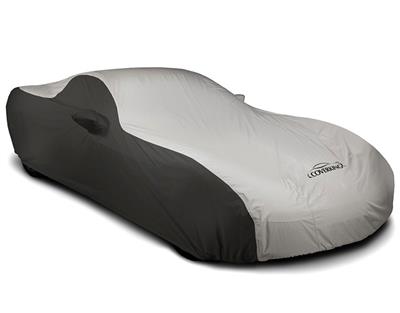2010-2013 Car Cover Stormproof Grand Sport Coupe Gray Black C6 Logo