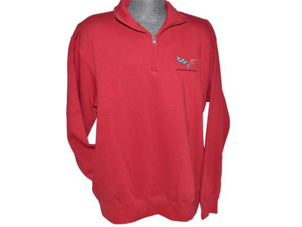 Sweatshirt - Men's Cardinal C6 1/4 Zip *Clearance*