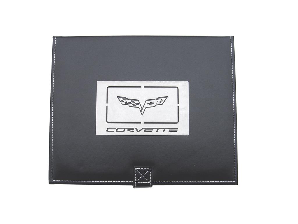 Valet / Jewelry Box With Corvette Script And Flag Logo by CarArtWorks