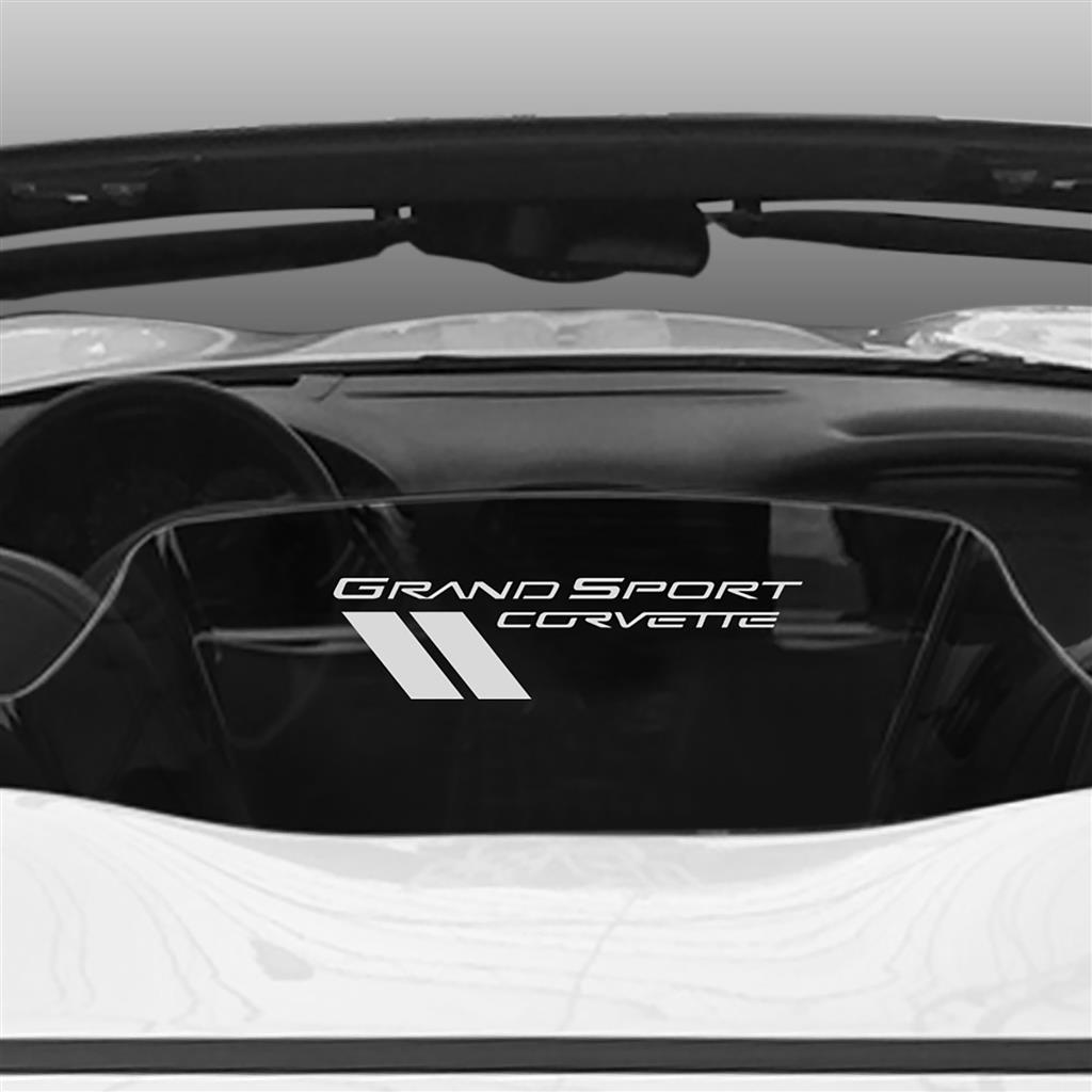 10-13 Convertible Wind Restrictor / Deflector With Grand Sport Logo