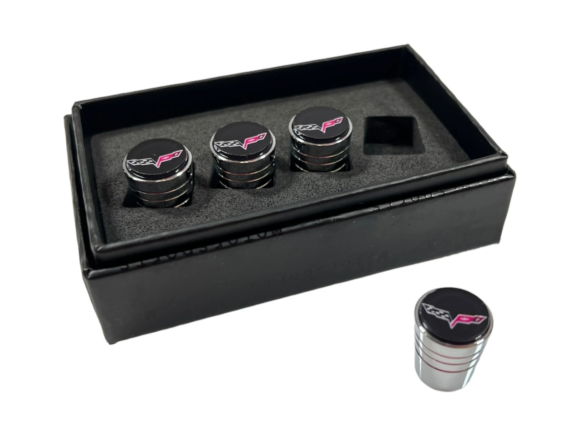 05-13 Tapered Valve Stem Caps (Chrome)