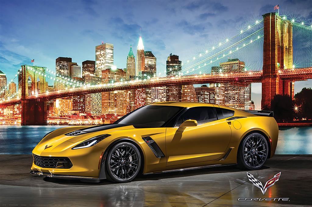 C7 Corvette Z06 36 x 24 Poster