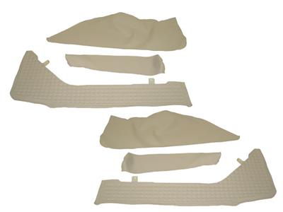 56-57 Door Panel Vinyl Kit With Correct Waffle Pattern (ND)