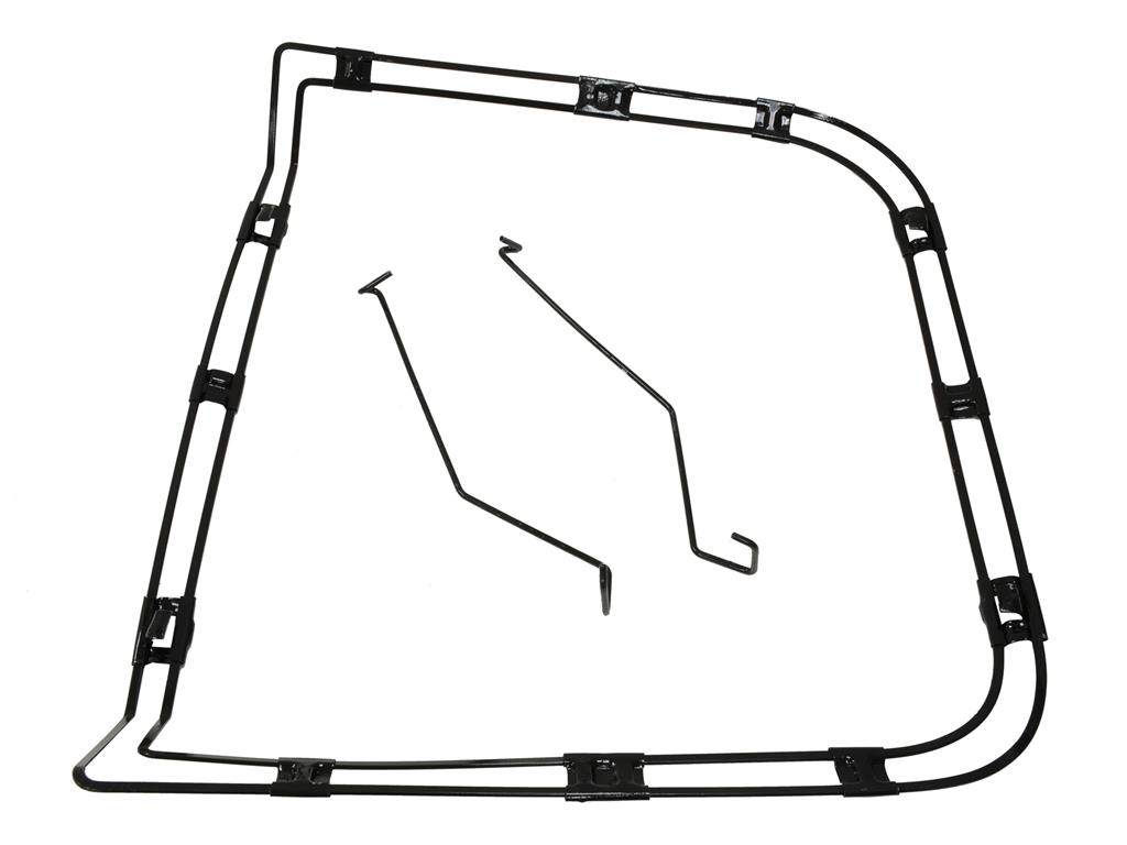 59-60 Seat Bottom Retainer Ring w/Hold Down Rods