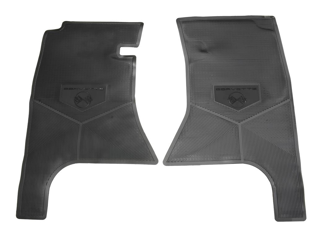 1961-1962 Floor Mat - Legendary Rubber With C1 Logo