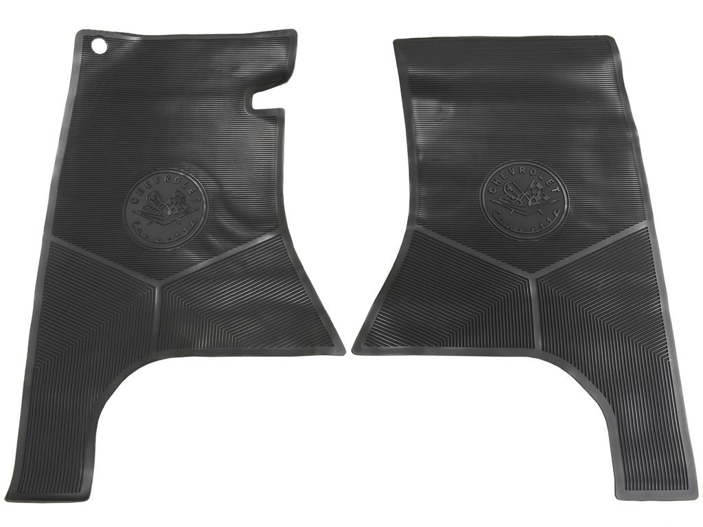 1956-1957 Floor Mat - Legendary Rubber With C1 Logo