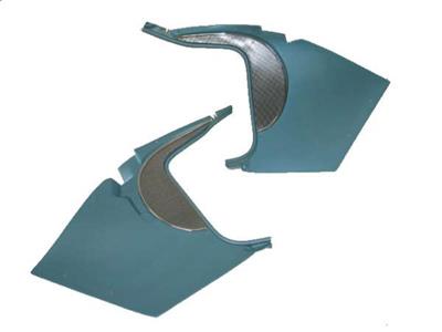58-59 Kick Panel - Deluxe - ABS  - CA
