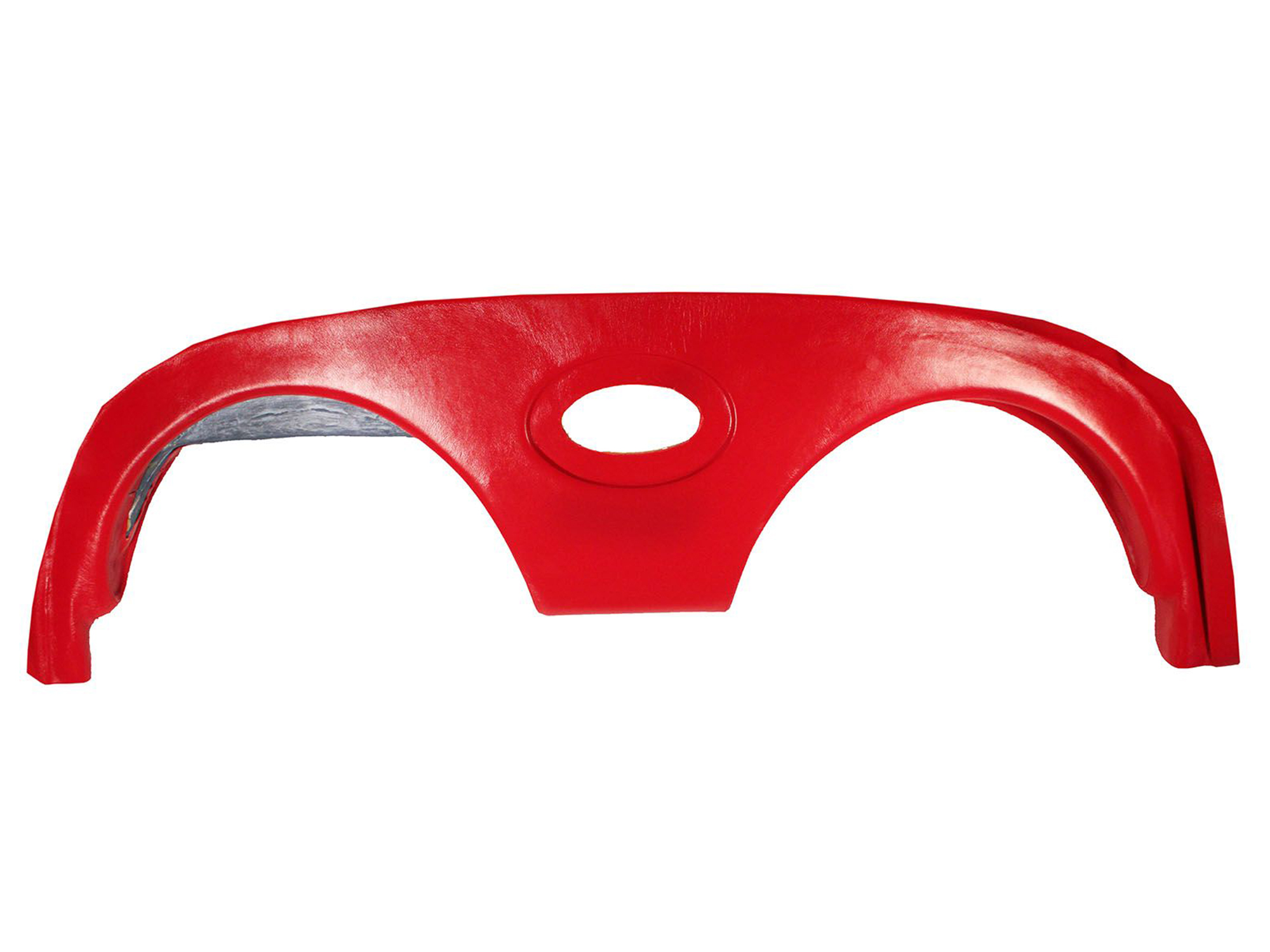 58-62 Leather Dash Pad With Radio Speaker Hole (ND)