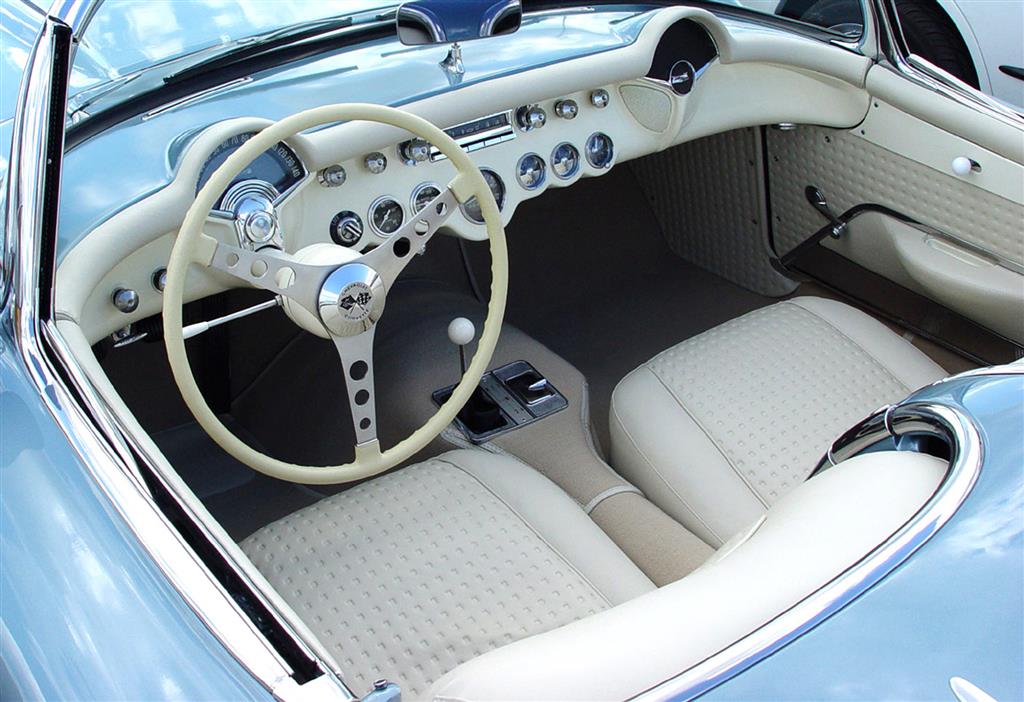 56-57 Interior Package Deluxe - Exact Waffle Pattern (ND)