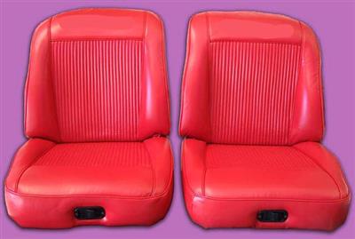 56-62 Retro Seats Leather Pair *Special Order* (ND)