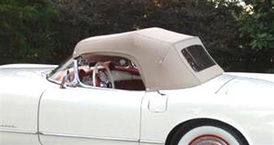 1953-1955 Soft Top/Convertible Top Original Type Canvas Soft Top Kit (ND)