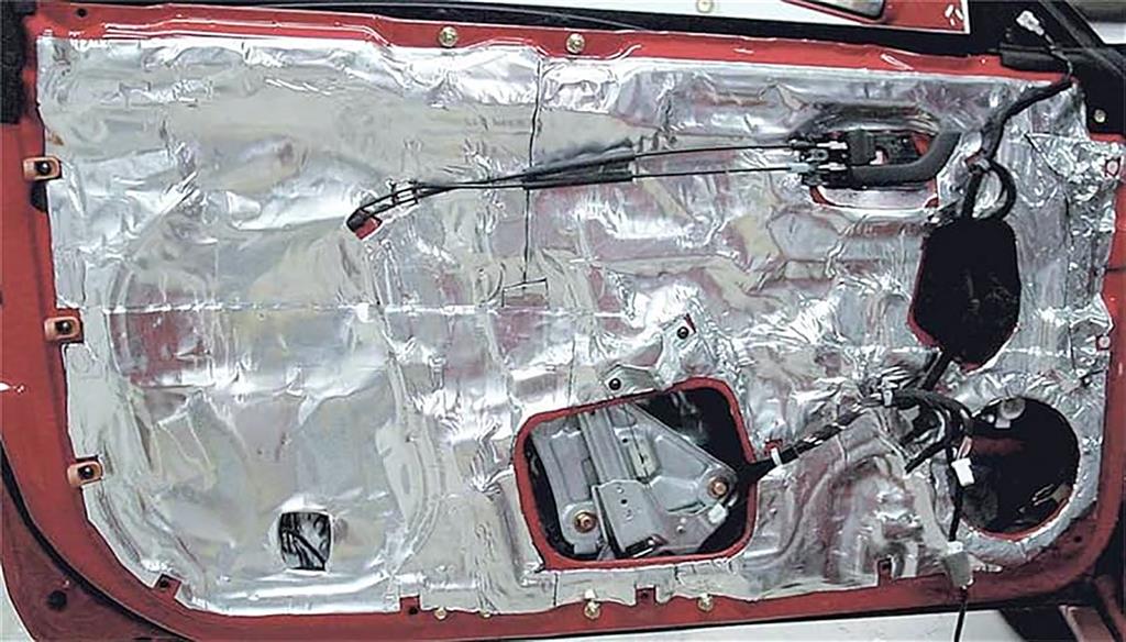 1956-1962 Hushmat Corvette Sound Deadner & Insulation Kit Door