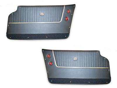 63-64 Door Panel - Leather Deluxe - Coupe