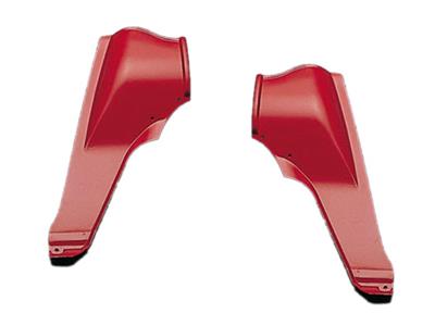 63-67 Convertible Quarter Trim Panels - ABS Plastic