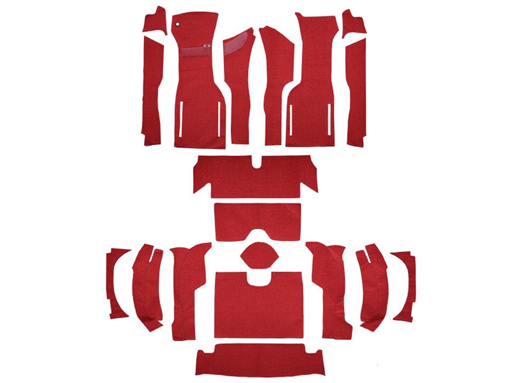 64 Carpet Set - Convertible 80 20 Foam Back Set