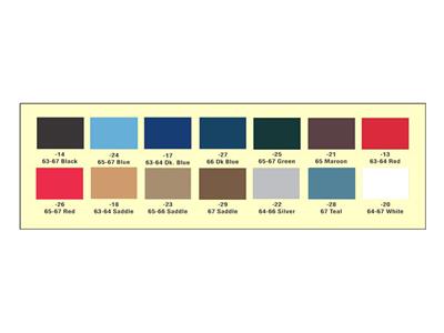 63-64 Dash Pad Skin - Left - CA