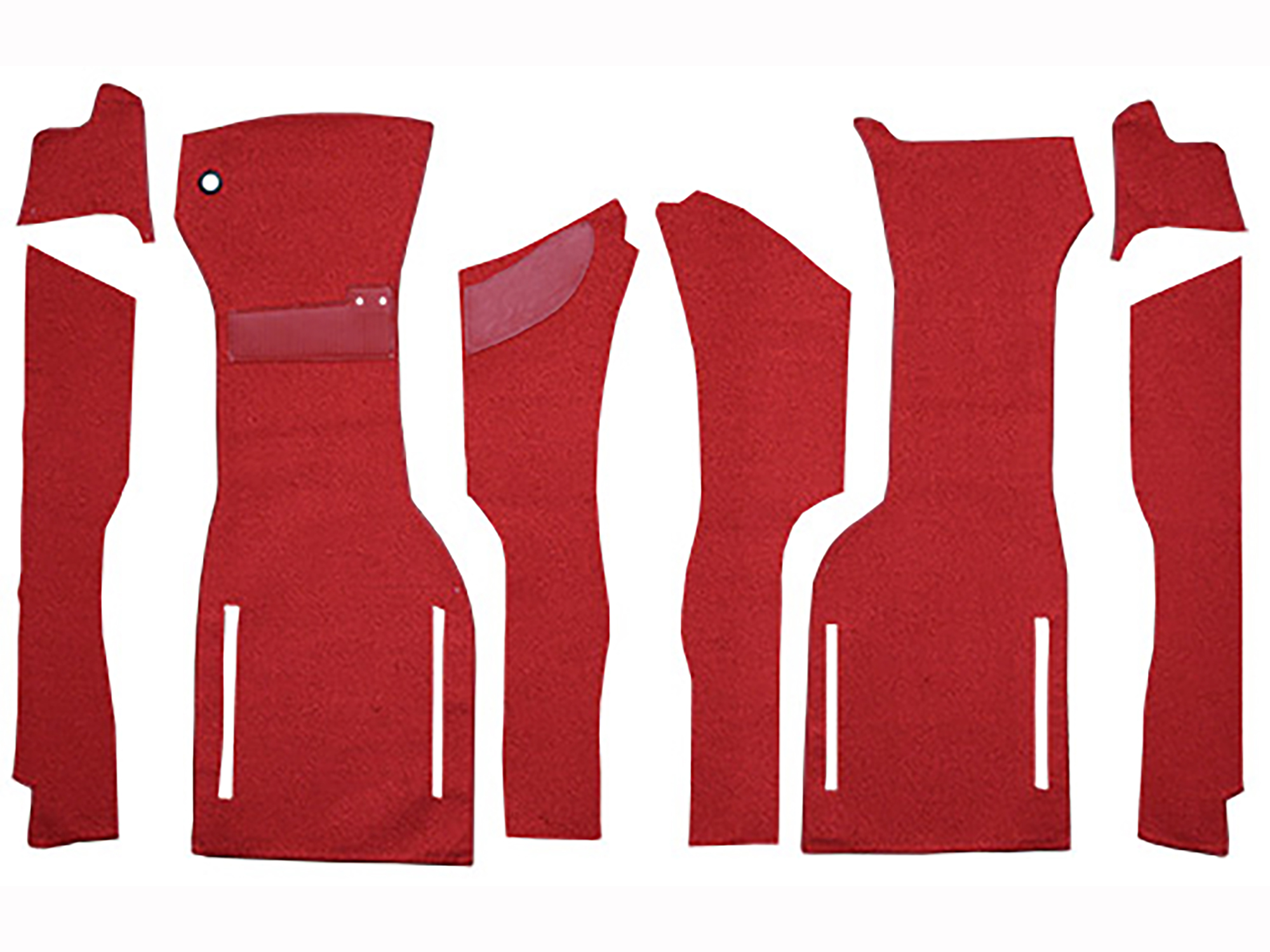 1964 Corvette Front 80/20 Carpet Set with Foam Backing