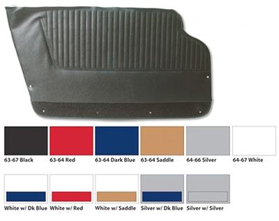 63-64 Door Panel - No Metal