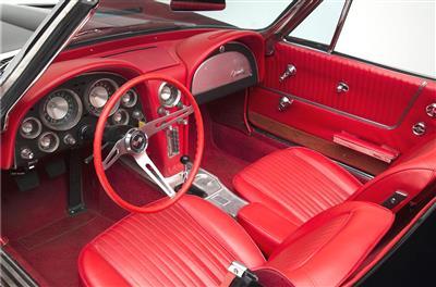 63 Interior Upholstery Vinyl Convertible Deluxe Package (ND)