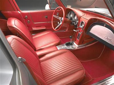 63 Interior Upholstery Vinyl Coupe Deluxe Package (ND)