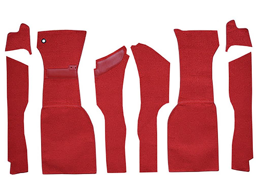 1963 Corvette Front 80/20 Carpet Set with Foam Backing