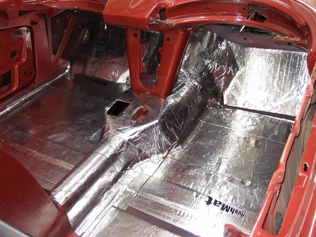 1963-1967 Hushmat Corvette Sound Deadner & Insulation Kit Floor