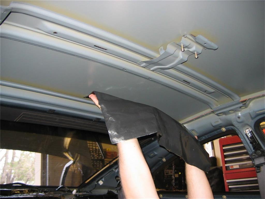 1963-1967 Hushmat Corvette Sound Deadner & Insulation Kit Roof