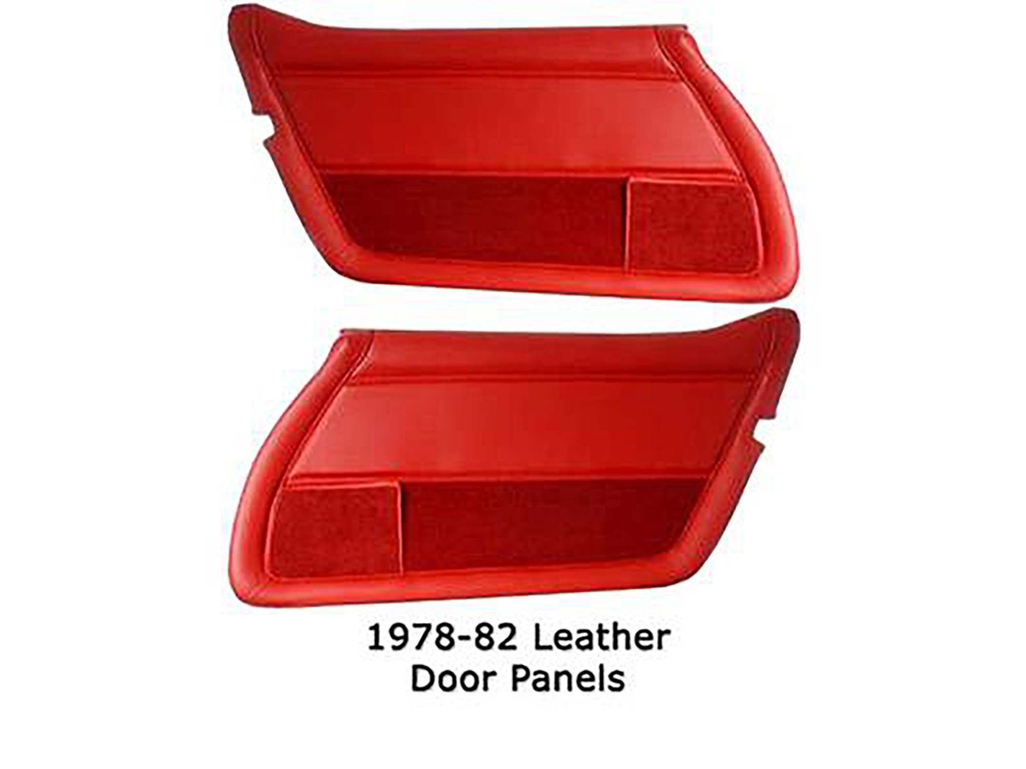 78-82 Door Panel - Leather - Pair - CA