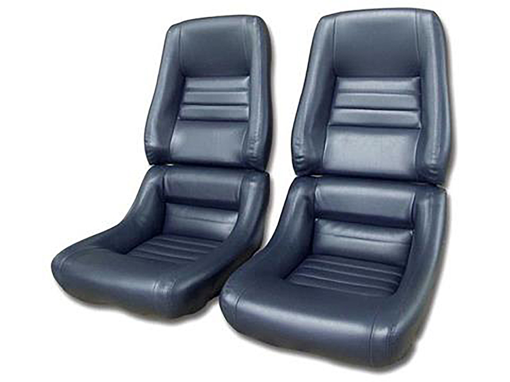 78-82 Mounted Seat Cover - 100% Leather 4"