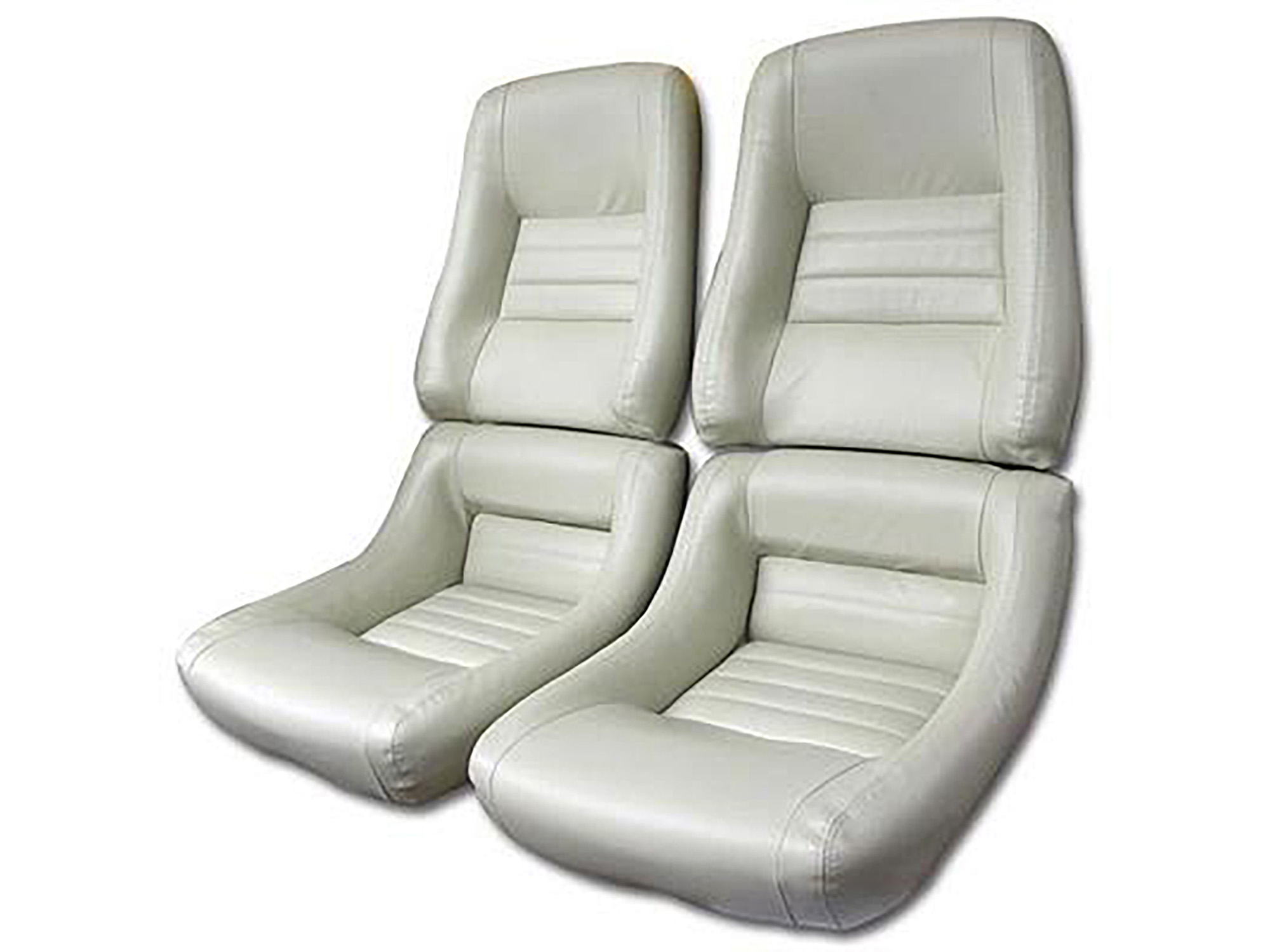 78-82 Mounted Seat Covers - Leather Vinyl 4" Panel