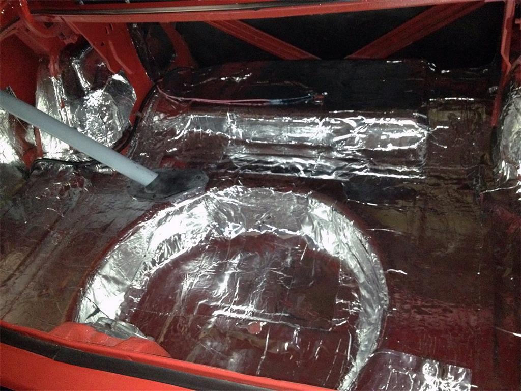 1968-1982 Hushmat Corvette Sound Deadner & Insulation Kit Firewall