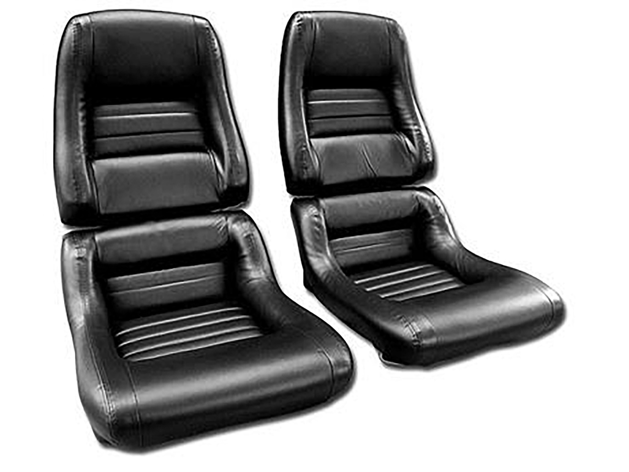 78-82 Mounted Seat Covers - Leather Vinyl - Except Collector Edition - CA