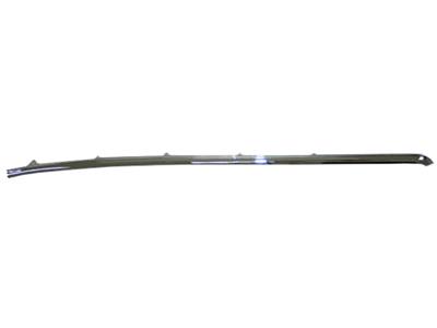 70-77 Door Panel Lower Chrome Trim Strip Side: Right