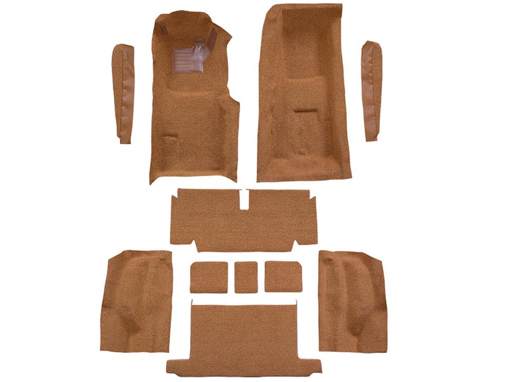 70-75 Carpet Set - Convertible Cut Pile Complete Set With Pad