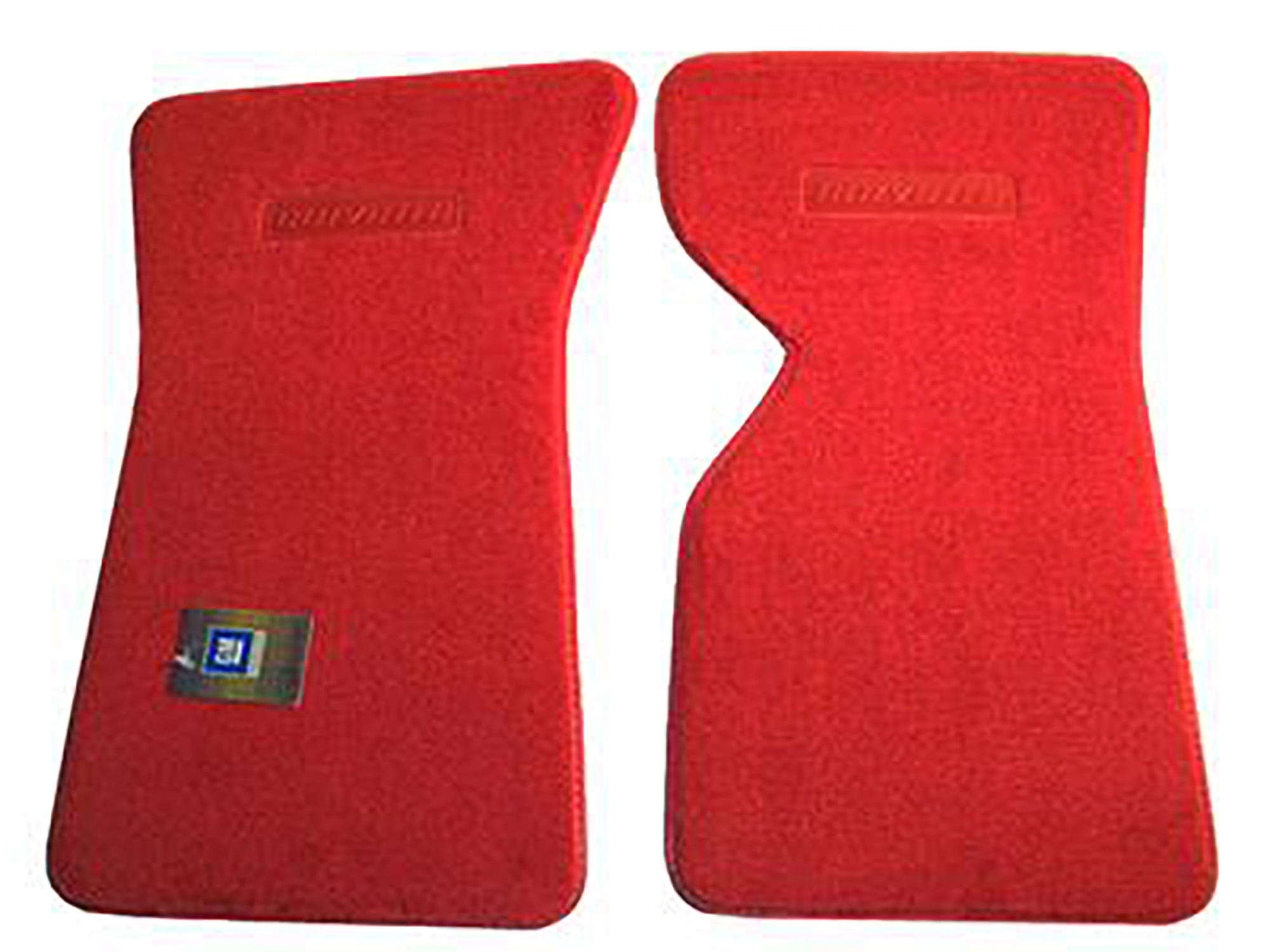 1968-1982 Floor Mat - Cut Pile Carpet With Logo