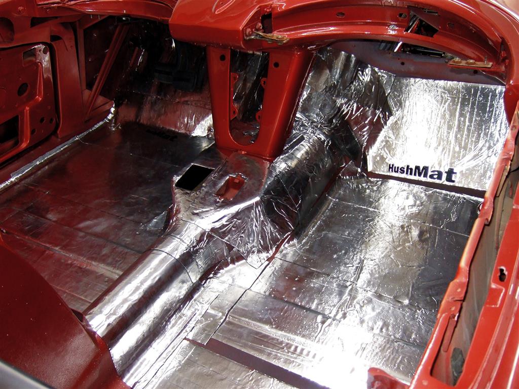 1984-1996 Hushmat Corvette Sound Deadner & Insulation Kit Floor