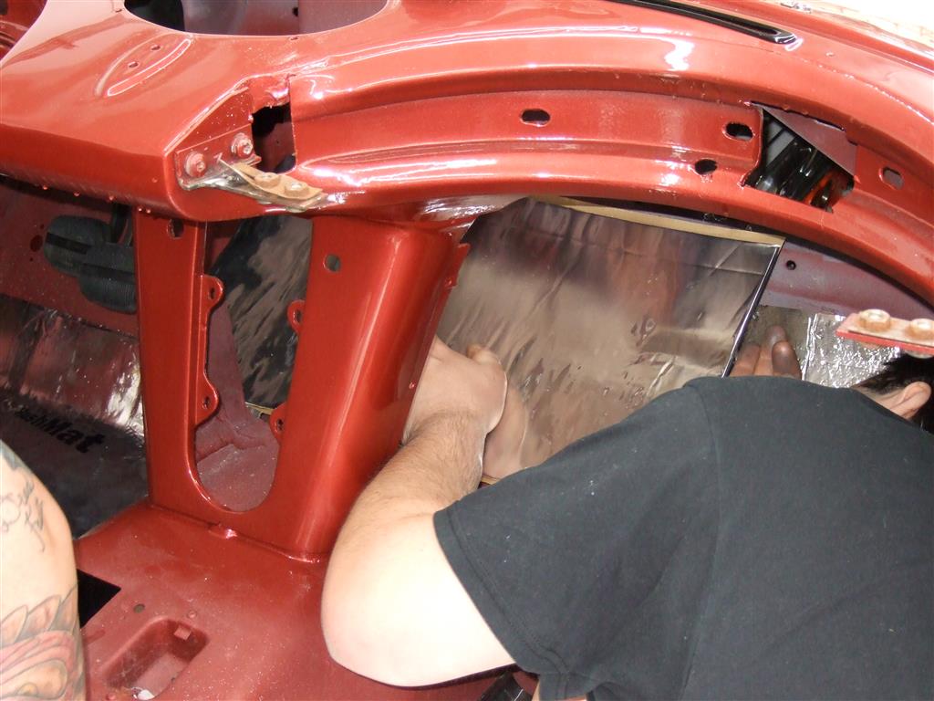 1984-1996 Hushmat Corvette Sound Deadner & Insulation Kit Firewall