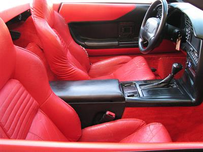 94-96 Convertible Standard Interior Package With Leather Seat Covers (ND) - CA