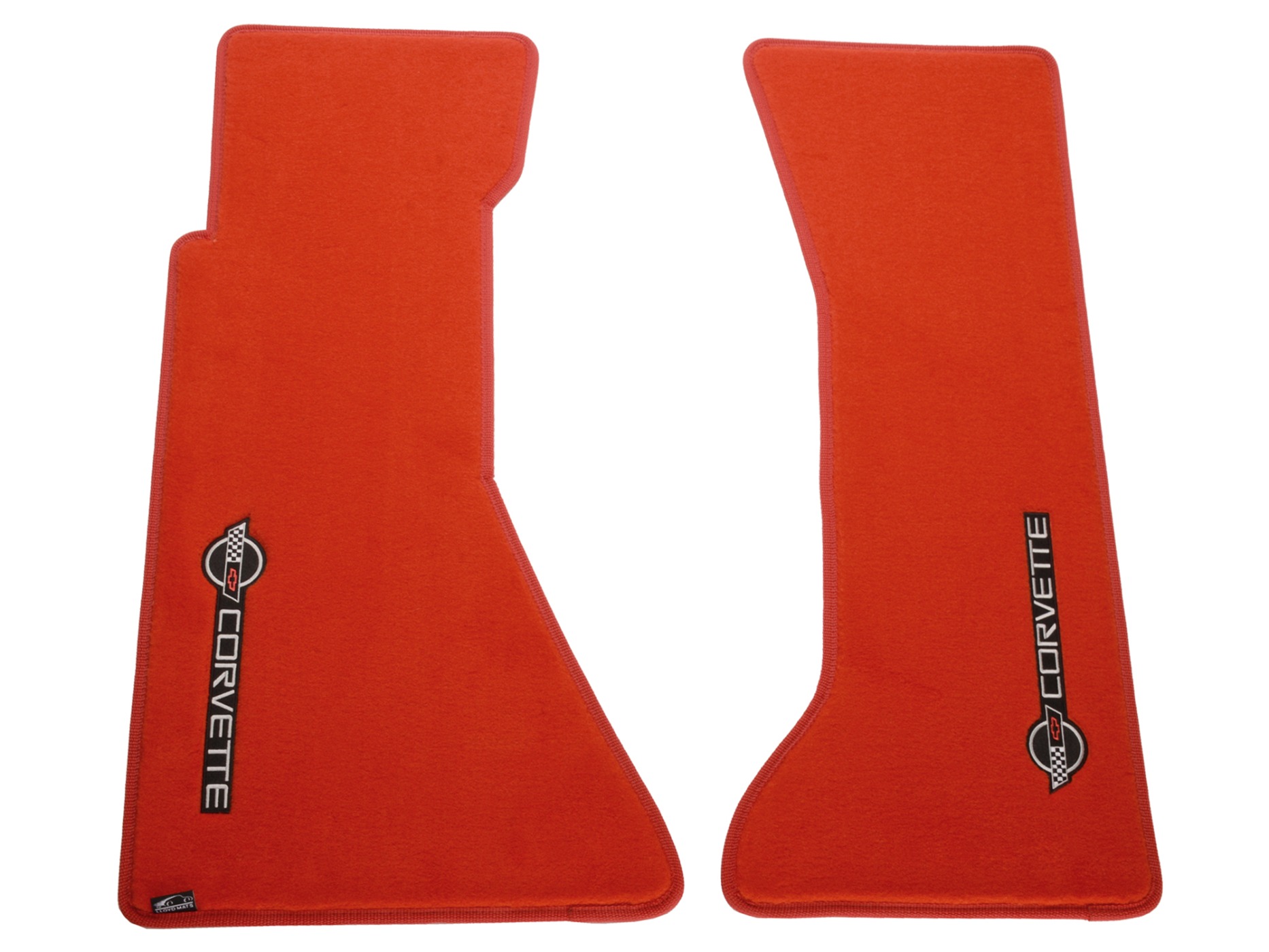 1991-1996 Floor Mats With Sideways C4 Logo - Lloyd Design